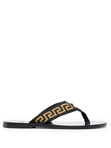 farfetch Versace flip flops